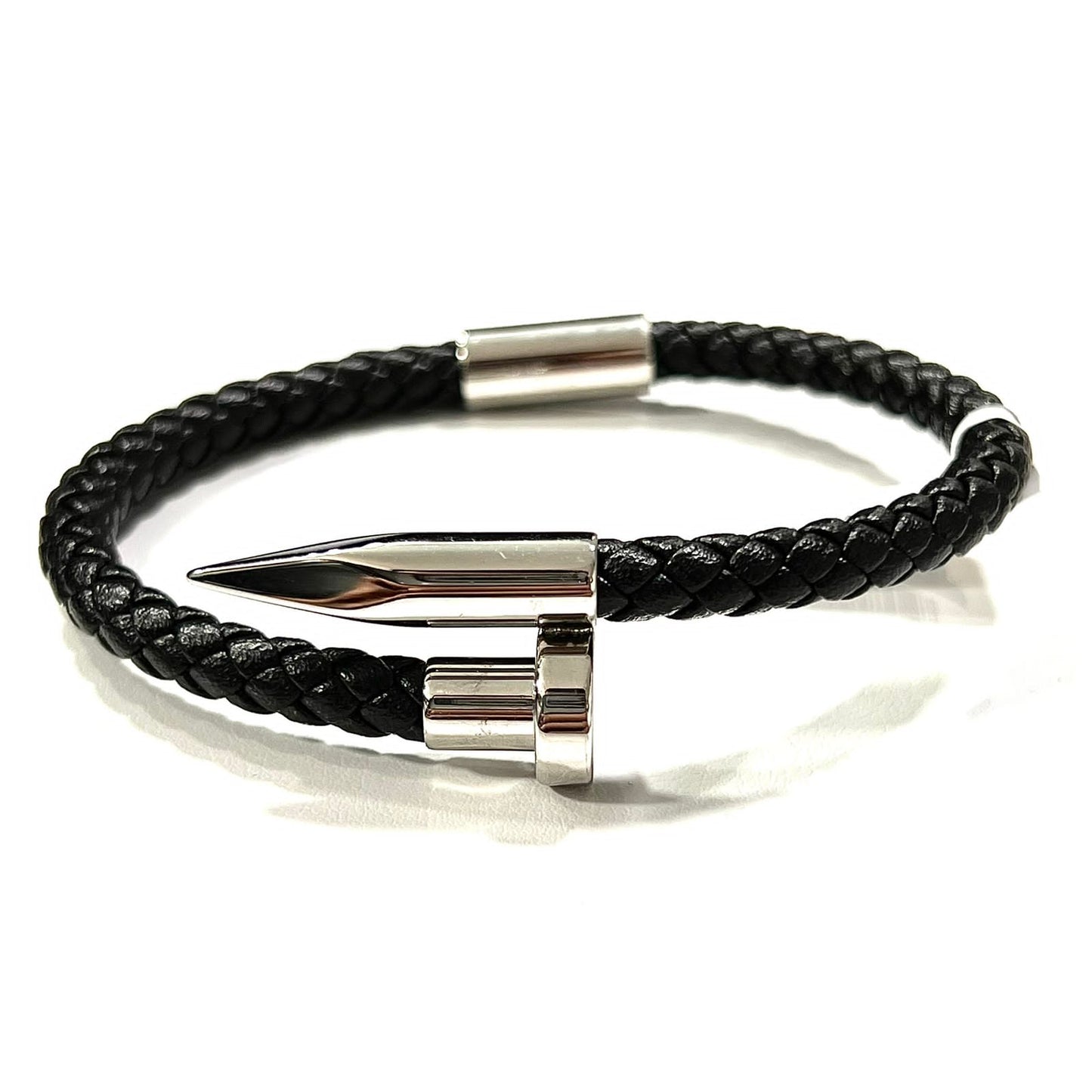 Pulsera de Clavo Plateado