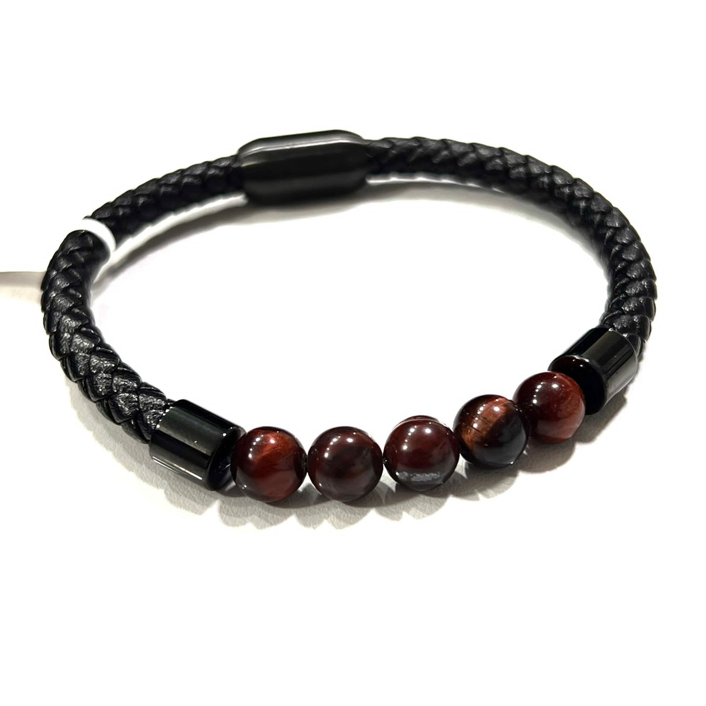 Pulsera de Ojo de Tigre Vino