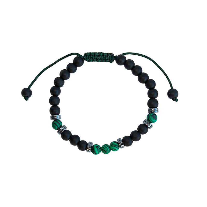 Pulsera Piedras Naturales Malaquita
