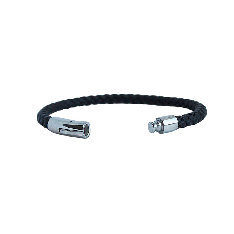 Pulsera de Piel Acero Inoxidable