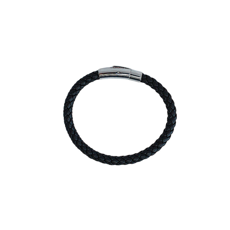 Pulsera de Piel Acero Inoxidable