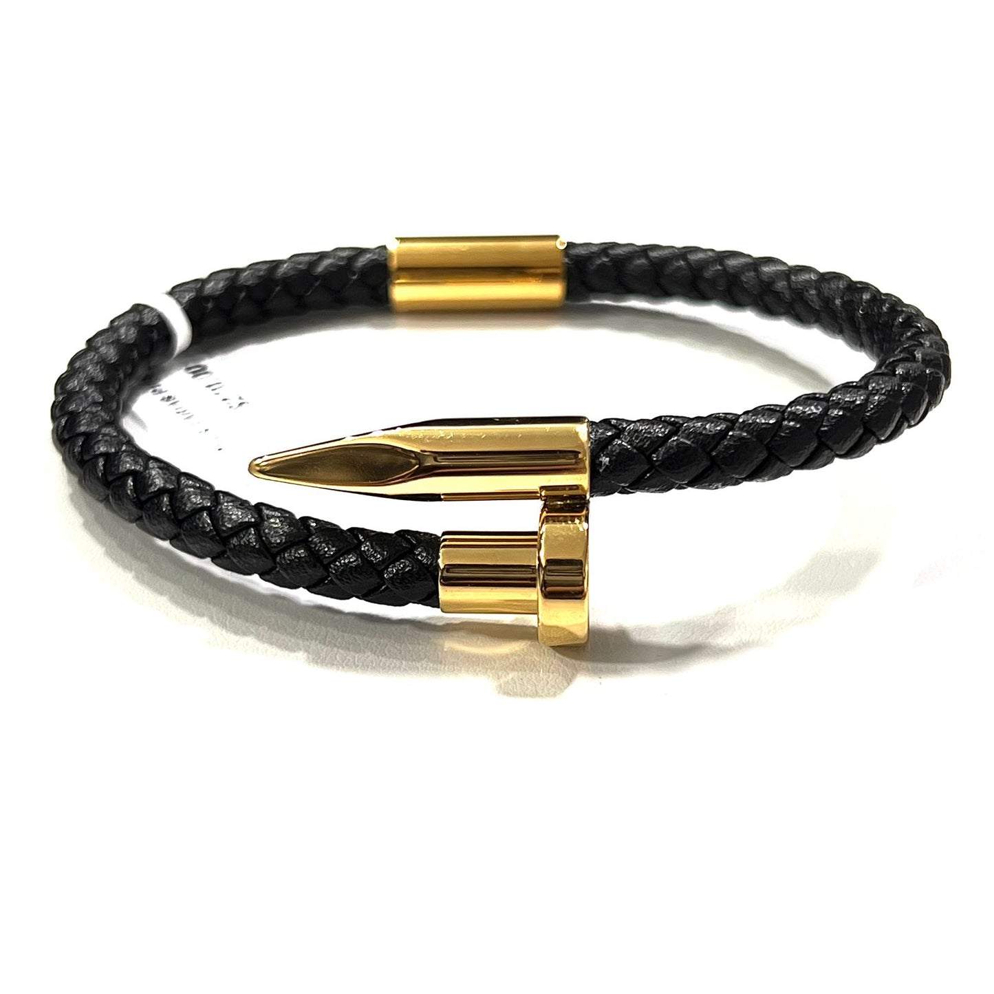 Pulsera de Clavo Dorada