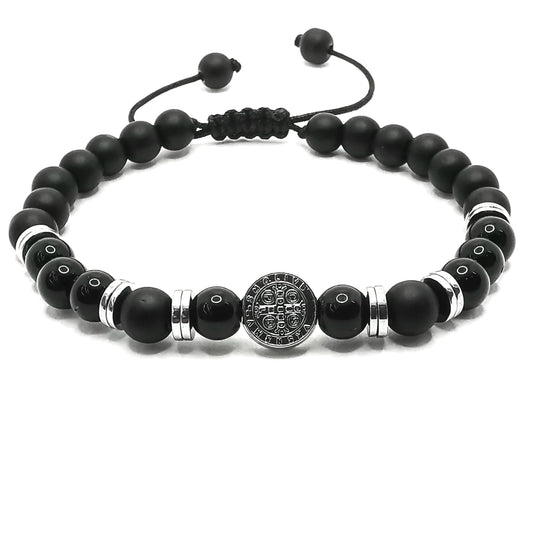 Pulsera de San Benito con Onix