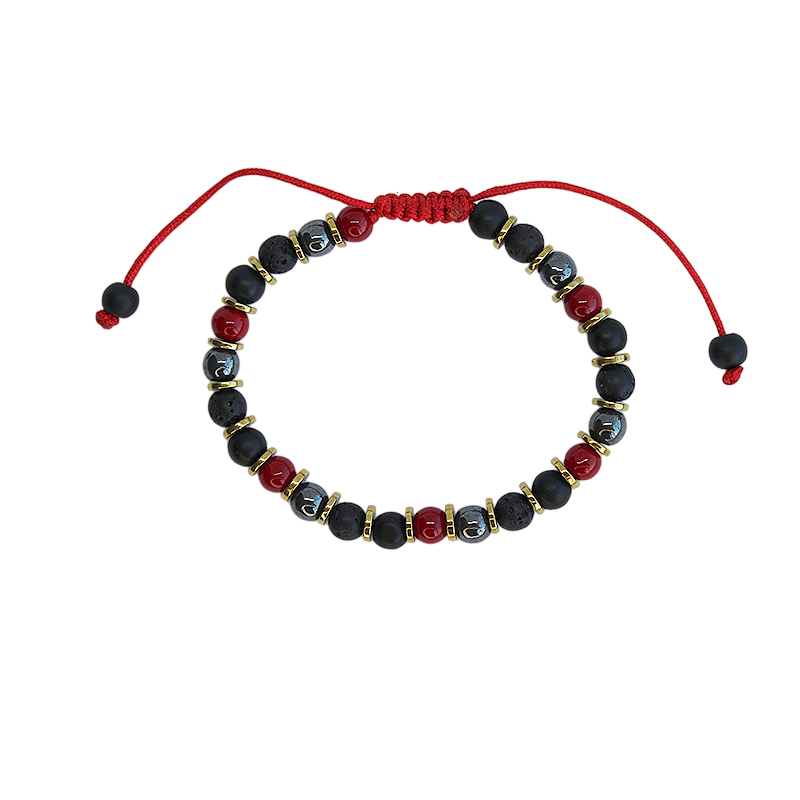 Pulsera de Piedra Natural con Onix Mate