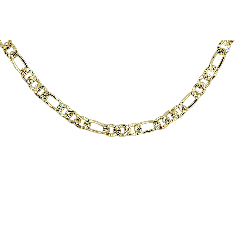 Cadena Cartier Grabada 5mm 60cm