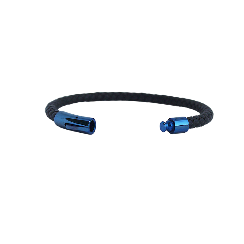 Pulsera Pïel Acero Inoxidable Azul